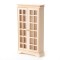Dolls House Bare Wood Book Cabinet Bookcase Display Cabinet Study Furniture 1:12
