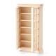 Dolls House Bare Wood Book Cabinet Bookcase Display Cabinet Study Furniture 1:12