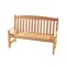 Dolls House Bare Wood Garden Bench Miniature Outdoor Park Furniture 1:12 Scale