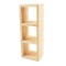 Dolls House 3 Cube Display Unit Modern Display Shelves Miniature