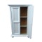 Dolls House White 2 Door Wardrobe Miniature 1:12 Wooden Bedroom Furniture 