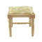 Dolls House Bare Wood Cream Dressing Table Stool Unfinished Bedroom Furniture