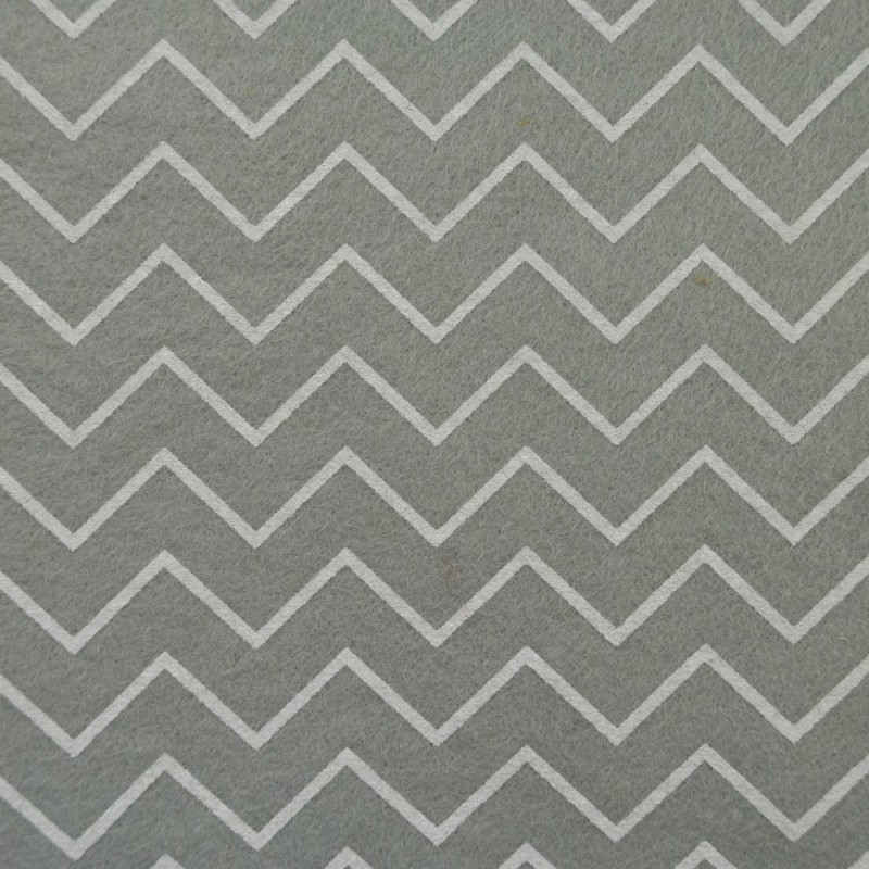 Dolls House Grey Zigzag Self Adhesive Carpet Miniature Wall to Wall Flooring