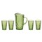 Dolls House Emerald Green Jug & Glasses Set Chrysnbon Accessory