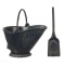Dolls House Coal Skuttle Bucket & Shovel Set Chrysnbon Fireside Accessory
