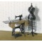 Chrysnbon Dolls House Sewing Machine & Mannequin Furniture Kit Model Kit F-200