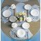 Dolls House Chrysnbon 4 Place Setting Dinnerware Set Model Kit M-162