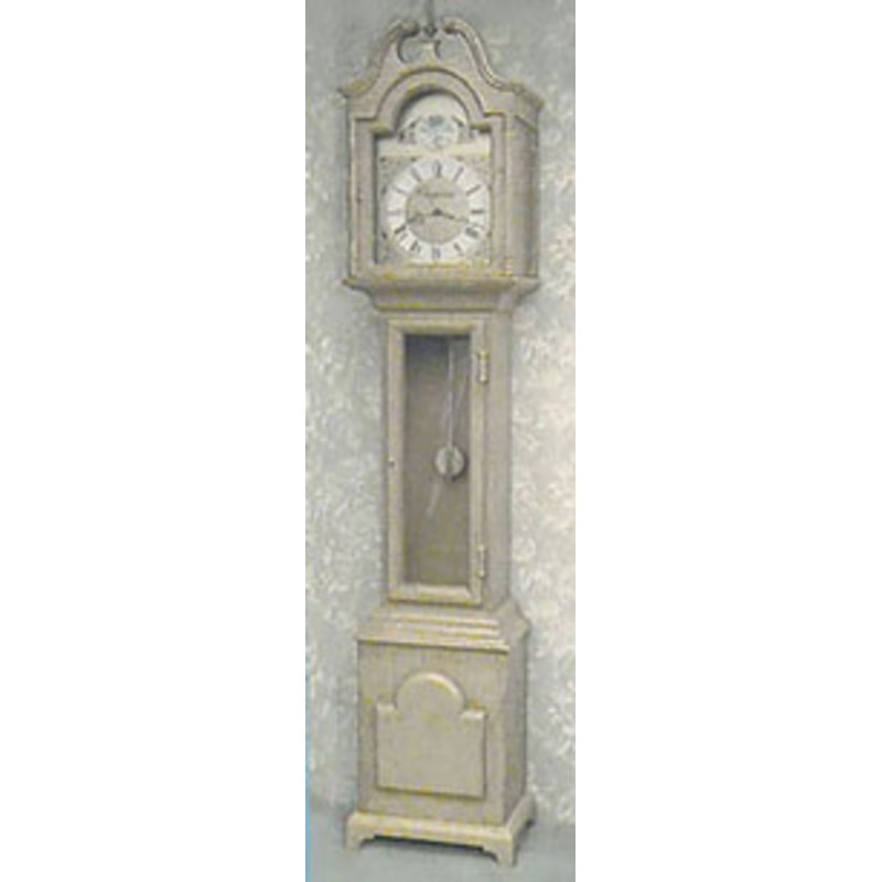 Dolls House Chrysnbon Grandfather Clock Kit 1:12 Model Kit CHR2800BR