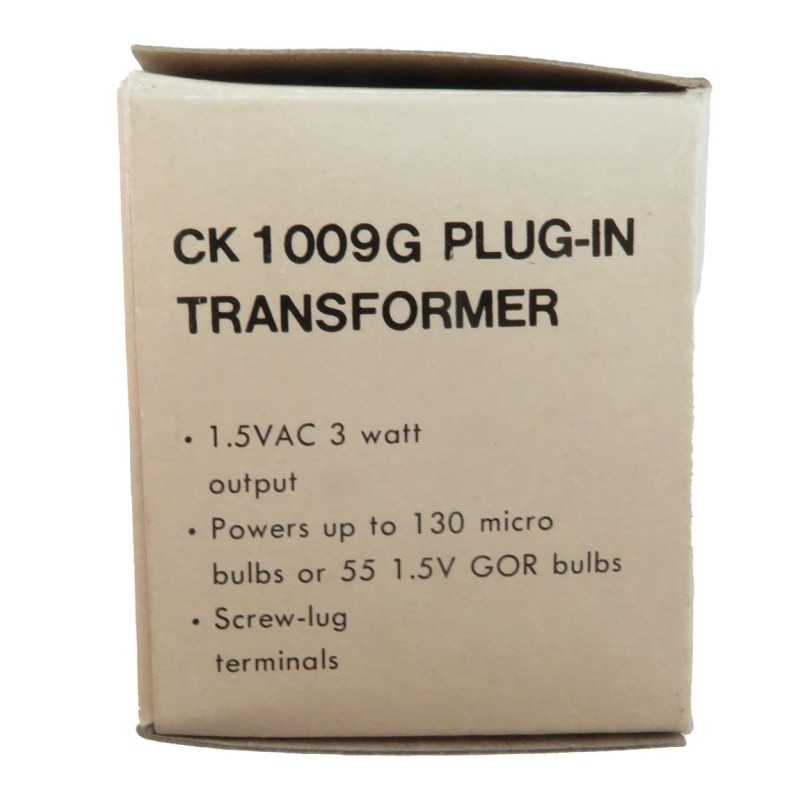 Dolls House 12V Transformer 3 W Up to 130 Micro / 55 GOR Bulbs U.S. Canada Japan