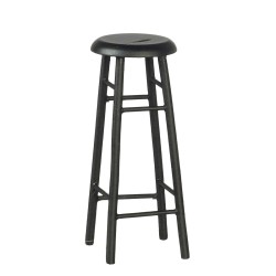 Dolls House Black Tall Breakfast Bar Stool Miniature Kitchen Cafe Furniture 1:12 Dolls House Black Tall Breakfast Bar Stool Miniature Kitchen Cafe Furniture 1:12
