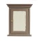 Dolls House Espresso Mirror Door Medicine Cabinet Miniature Bathroom Furniture