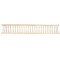 Dolls House Miniature Fixtures Fittings 1:12 Natural Wood Porch Railing Round