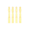 Dolls House Set of 4 1:12 Natural Wood Newel Posts Miniature Fixtures Fittings