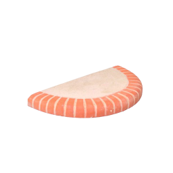 Dolls House Large Half Moon Step Front Door Entry Step Miniature Accessory 1:12 Dolls House Large Half Moon Step Front Door Entry Step Miniature Accessory 1:12