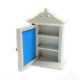 Dolls House White Medicine Cabinet Miniature Bathroom Furniture  