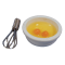 Dolls House Cracked Eggs in Bowl & Whisk Miniature 1:12  Kitchen Accessory 