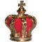 Dolls House Gold Queen's Royal Crown Miniature Ornamental Accessory 1:12 Scale