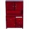 Dolls House Mahogany Flour Cabinet Hutch Miniature Kitchen Pantry Furniture