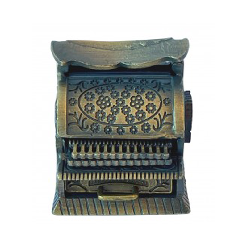 Dolls House Bronze Cash Register Victorian Till Miniature Shop Pub Accessory