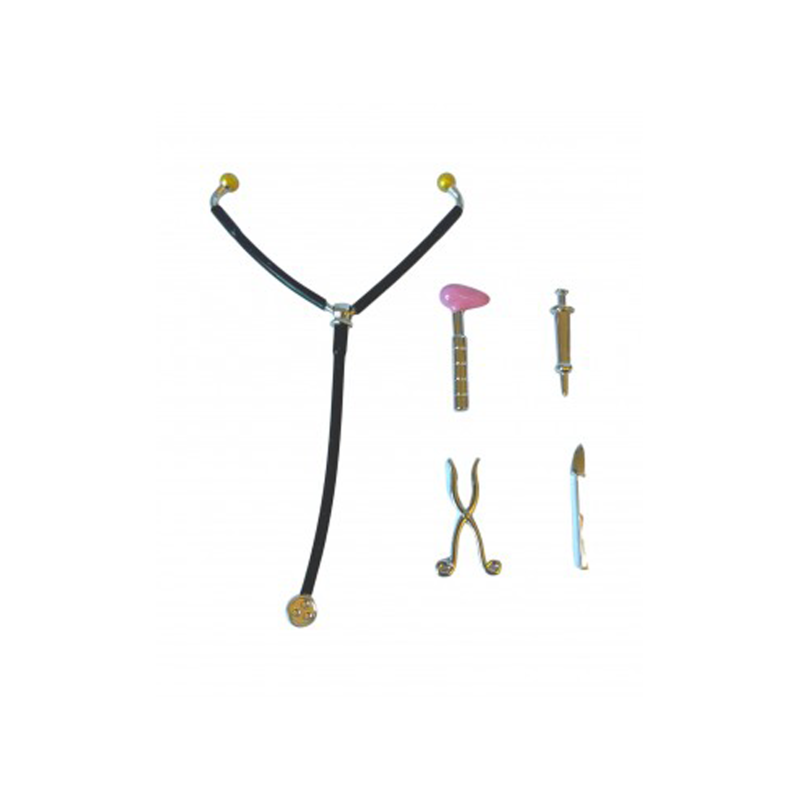 Dolls House Doctors Set Stethoscope Scissors Injection Miniature Accessory 1:12