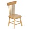 Dolls House Light Oak Side Chair Miniature Dining Room Furniture 1:12 Scale