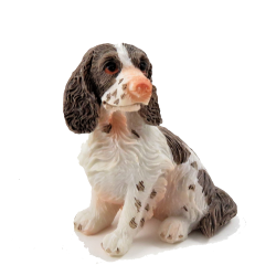 1:12 Scale Resin Laying Labrador Tumdee Dolls House Miniature Pet Dog 