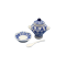 Dolls House Blue & White China Tureen Set Miniature Kitchen Dining Accessory