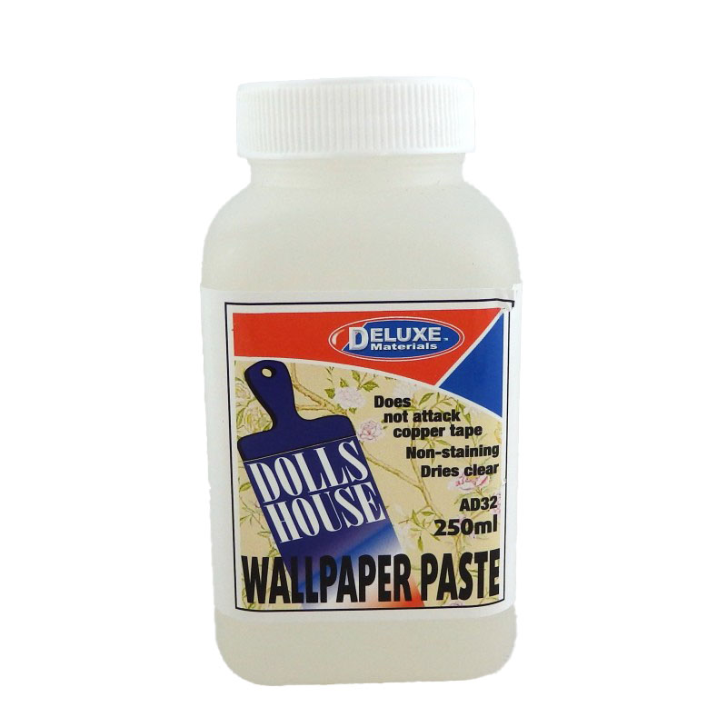 Deluxe Wallpaper Paste - 250ml - Non-stain Dries Clear