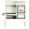 Dolls House Vintage White & Grey Roper Range Cooker Stove 1:12 Kitchen Furniture