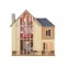 Lake View Dolls House Unpainted Flat Pack Kit 1:12 Scale Modern
