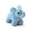 Dolls House Blue Elephant Nursery Ornament Toy Shop Accessory 1:12 Scale