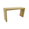 Dolls House Modern Light Oak Console Table 1:12 Hall Living Room Furniture