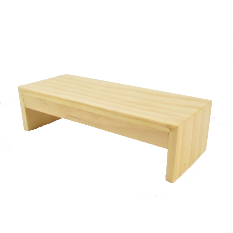 Dolls House Modern Light Oak Coffee Table Contemporary Living Room Furniture