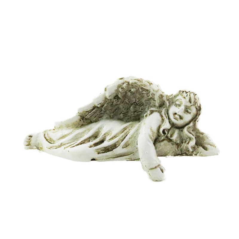 Dolls House Angel Lying Down Ornament Shelf Sitter Miniature 1:12 Accessory