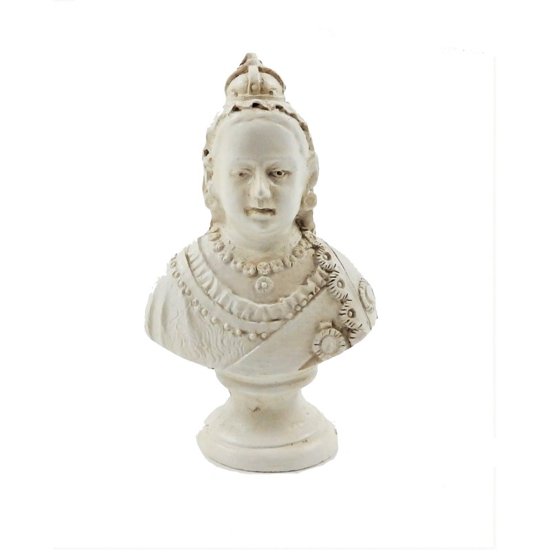 Dolls House Queen Victoria Bust Miniature Ornament 1:12 Accessory 