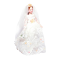 Dolls House Bride w Long Hair Porcelain Wedding Figure Lady Woman
