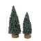 Dolls House 2" Evergreen Pine Trees Miniature Christmas Garden Scene Accessory