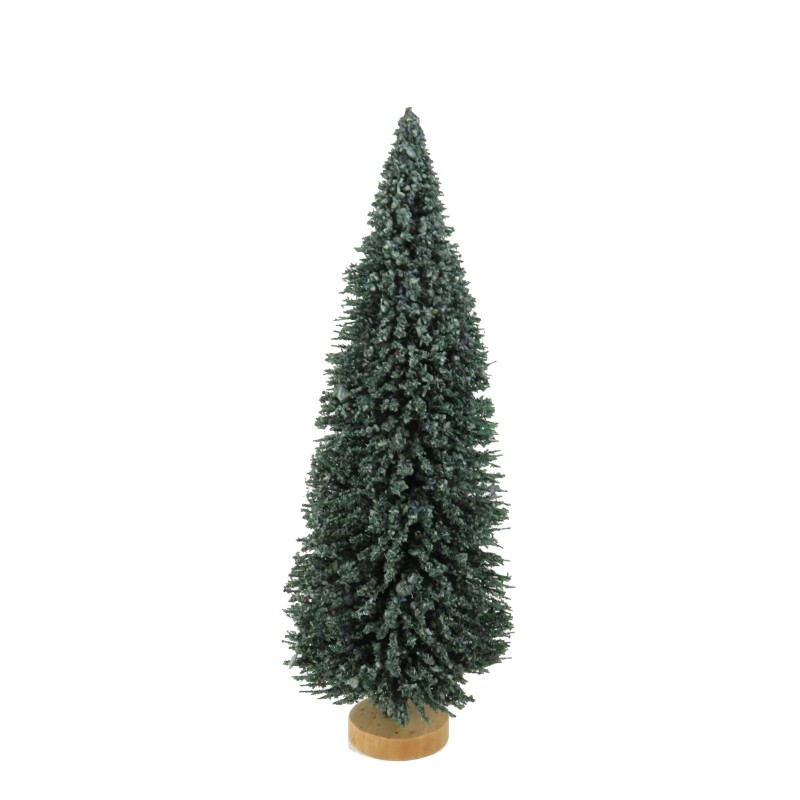 Dolls House 8"  Spruce Evergreen Tree Miniature Christmas Garden Scene Accessory