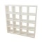 Dolls House 16 Cube Display Unit White Modern Shelves Room Divider