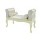 Dolls House French Style Cream Long John Window Seat Miniature Bedroom Furniture