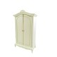 Dolls House French Style Cream Wardrobe Miniature 1:12 Bedroom Furniture