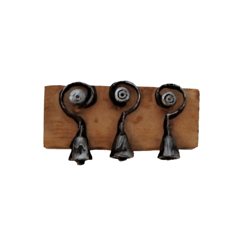Dolls House Victorian Servants Bells on Board Miniature Accessory