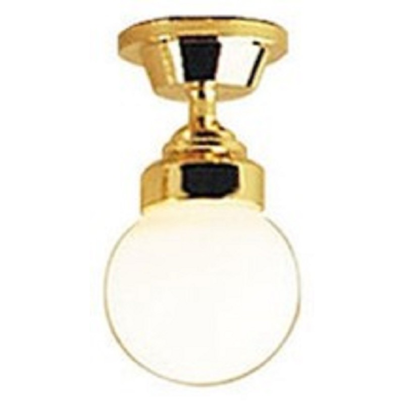 Dolls House Globe Ceiling Light 12V Electric Lighting Accessory 1:12 Scale