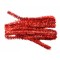 Dolls House Red Tinsel Miniature Wired Christmas Tree Decoration Ornament
