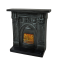 Dolls House Victorian Cast Iron Fireplace Burning Coals 1:12 Scale Furniture