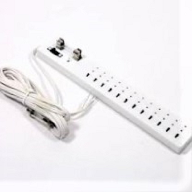 Dolls House Socket Strip with Individual Switches 12V Wiring System Lighting Aid