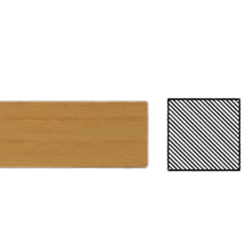 Dolls House Timber Beams 17 x3/4 x 3/4"  Wood Lengths  450 x 20 x 20mm Pack of 6