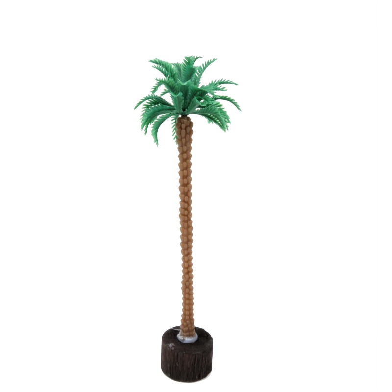 Dolls House Coconut Palm Tree Miniature Garden Scene Accessory Small 4