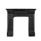 Dolls House Small Black Victorian Fireplace Surround Resin 1:12 Furniture