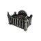 Dolls House Fire Grate Basket with Glowing Coals Resin 1:12 Fireplace Accessory